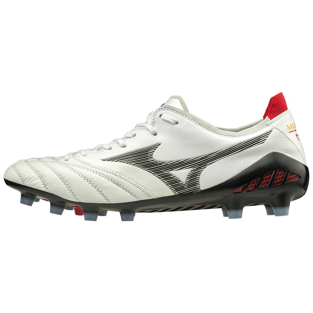 Scarpe Calcio Mizuno Morelia Neo III Made in Japan Donna - Bianche/Nere - 17986-LBNP